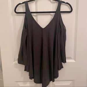 Cold shoulder blouse